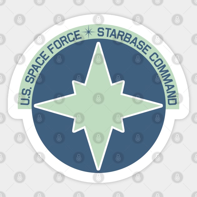 StarCom Starbase Command Sticker by PopCultureShirts